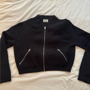 Acne Studio Bomber Cardigan Wool XS